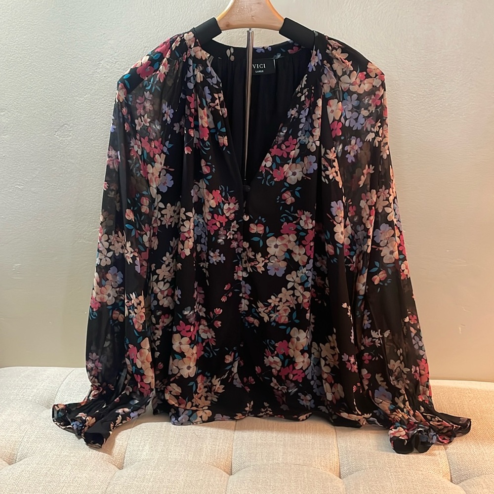 Vici Floral Blouse